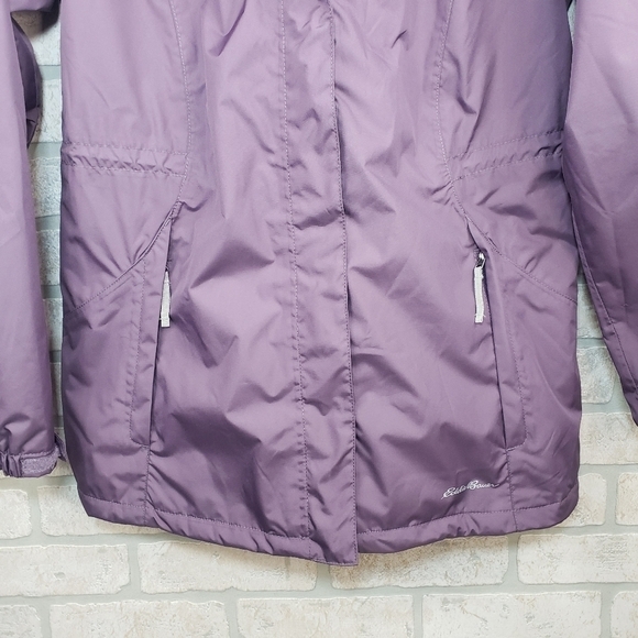EDDIE BAUER Weatheredge Jacket & Scarf Purple Size M - Picture 10 of 16
